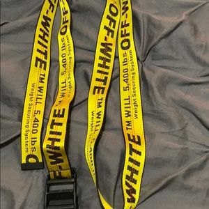 Off white belt